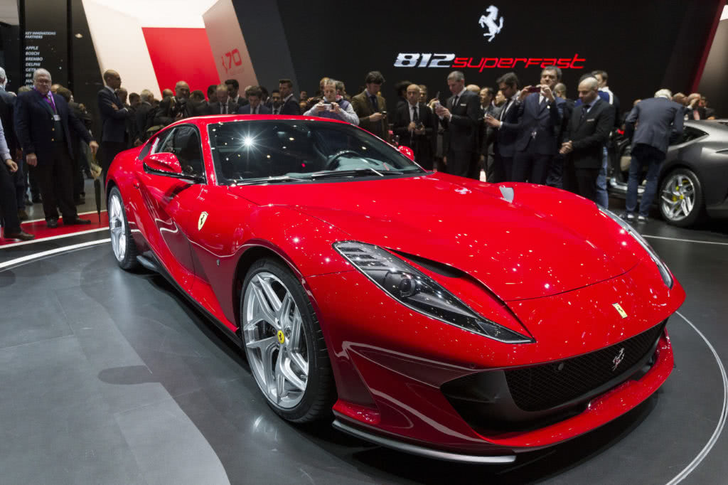 Ferrari 812 Superfast έκθεση Γενεύης