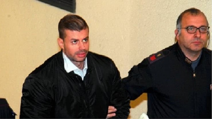 ο δράστης στην αστυνομία