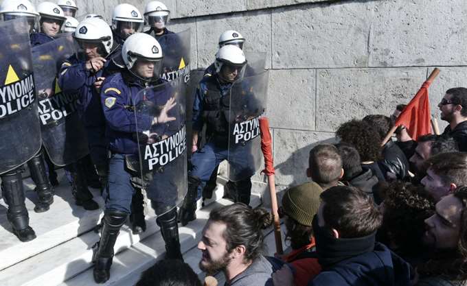 διαμαρτυρία εργαζομένων