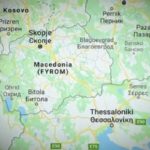 χάρτης μακεδονίας - σκοπίων