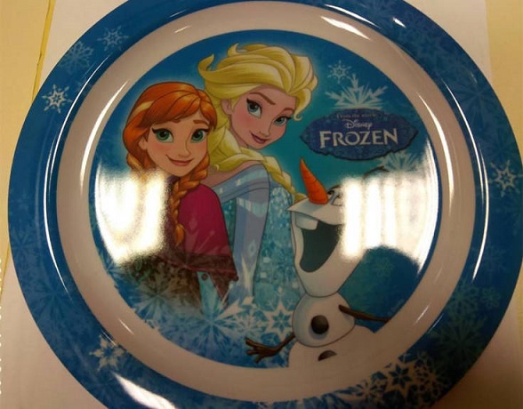 disney frozen πιάτο