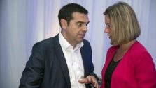συνάντηση με μογκερίνι και αναστασιάδη, είχε ο αλέξης τσίπρας